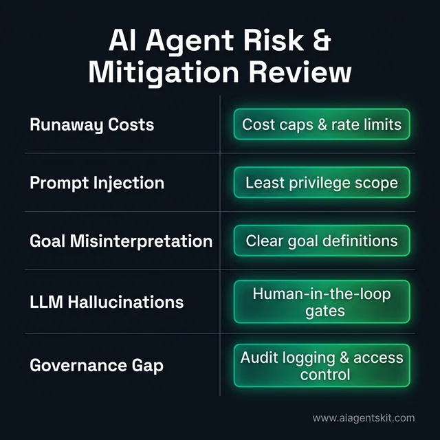 AI Agent Risk and Mitigation Review