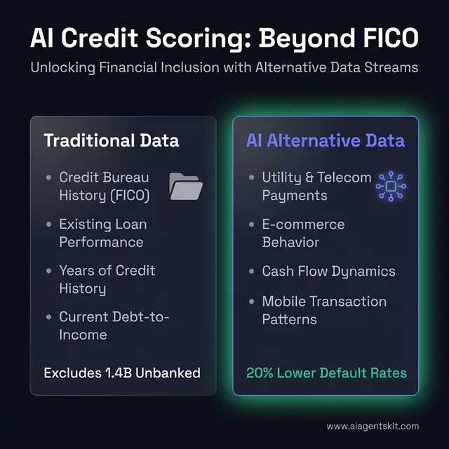AI Credit Scoring Alternative Data vs FICO Comparison