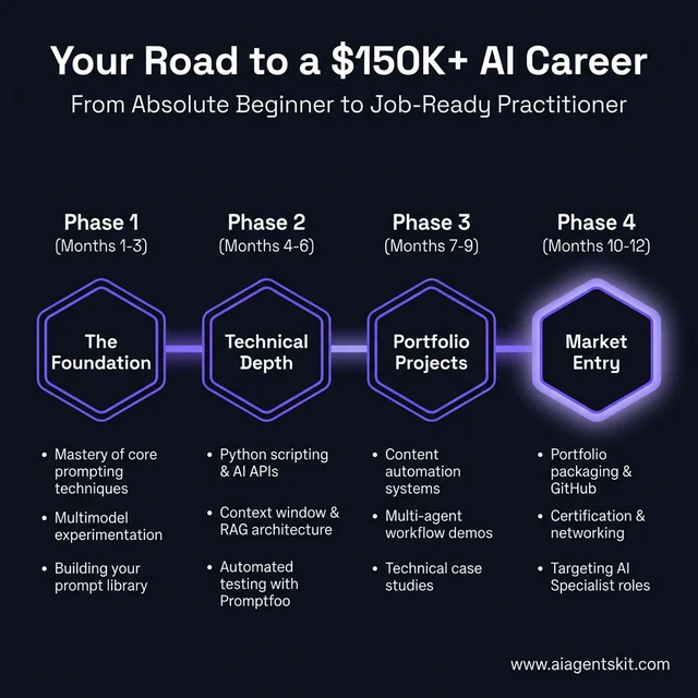 12-Month Roadmap to Becoming an AI Prompt Engineer