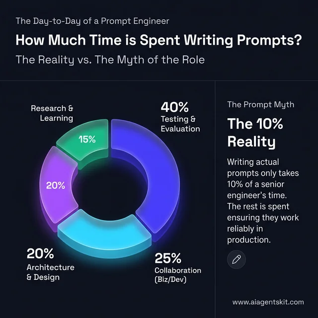 Prompt Engineer Daily Time Allocation Breakdown