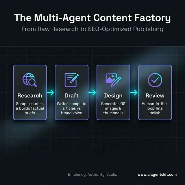 Multi-Agent Content Factory Pipeline