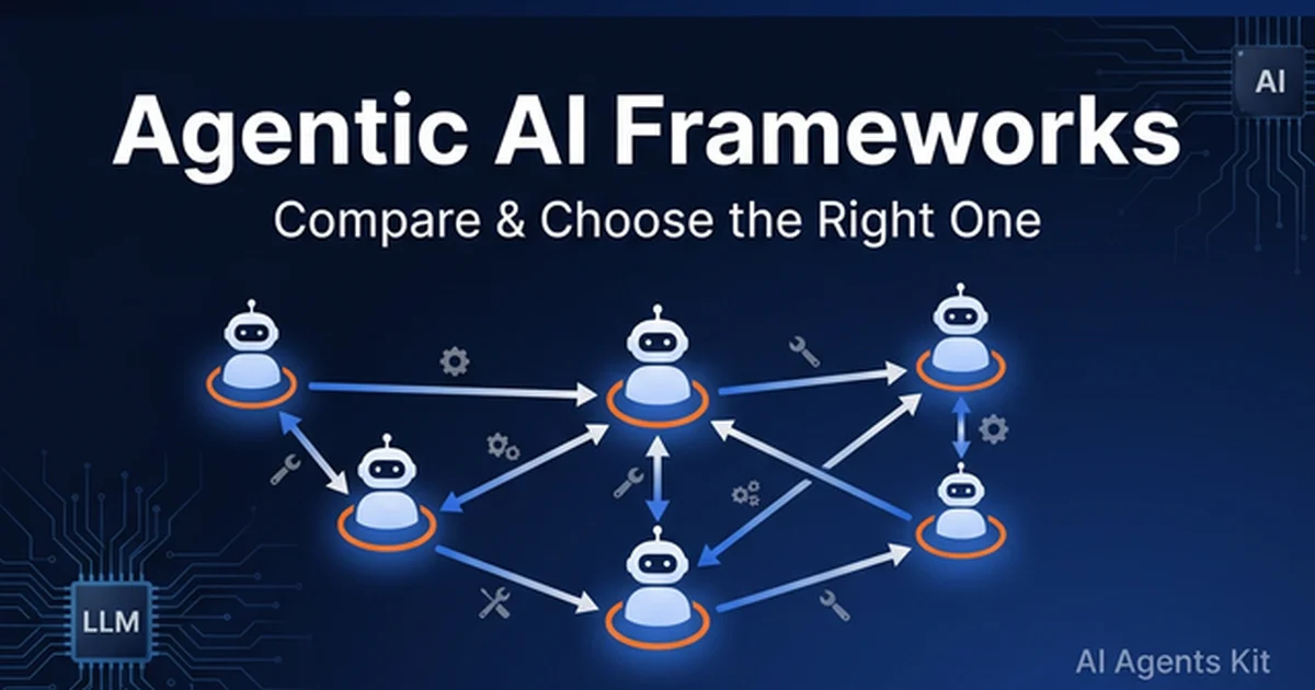 Featured image for Agentic AI Frameworks: The Complete Guide (2026)