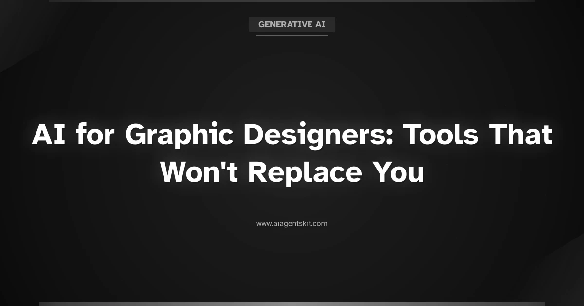 Featured image for AI for Graphic Designers: Tools That Won't Replace You (2026)