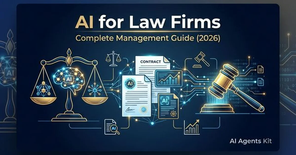 Featured image for AI for Law Firm Management: Complete Guide (2026)