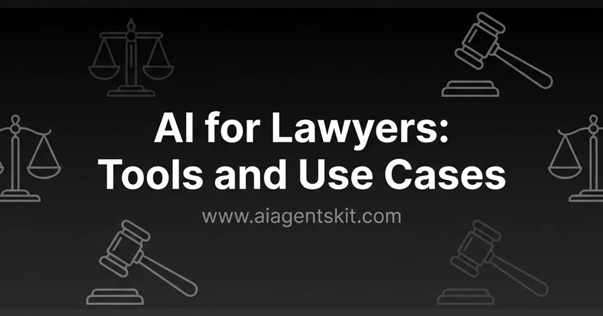 Featured image for AI for Lawyers: Best Tools and Use Cases (2026 Guide)