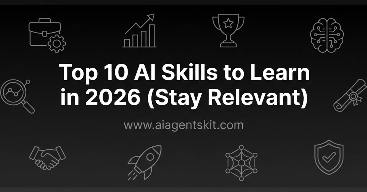 Featured image for Top 10 AI Skills to Learn in 2026 (Stay Relevant)