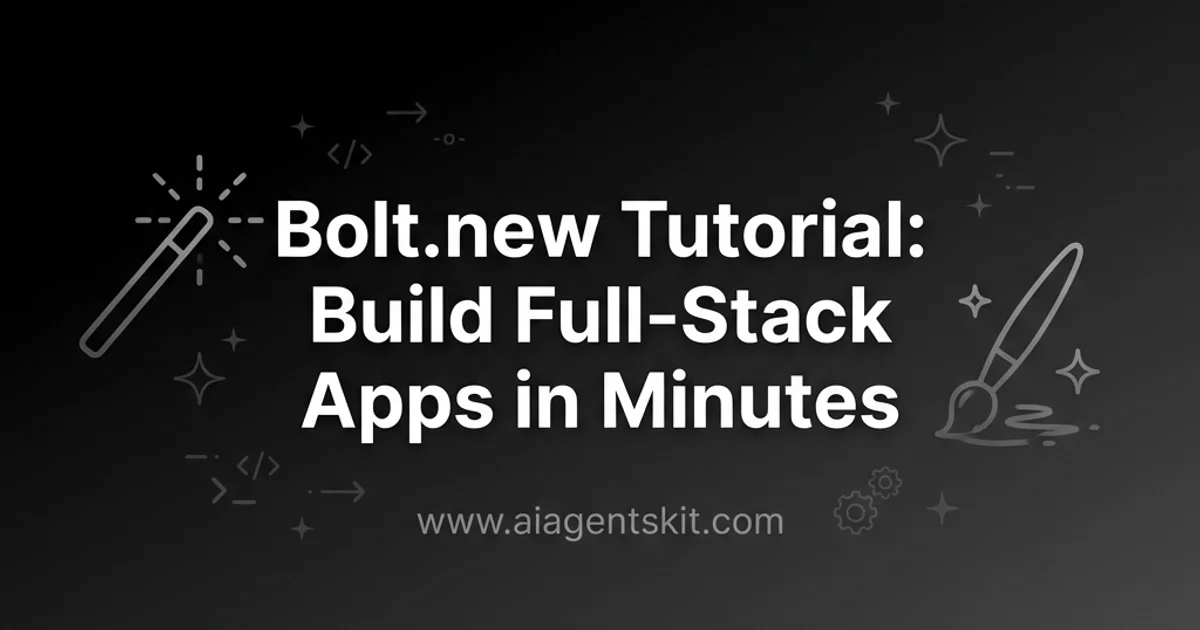 Featured image for Bolt.new Tutorial: Build Full-Stack Apps in Minutes (2026 Guide)