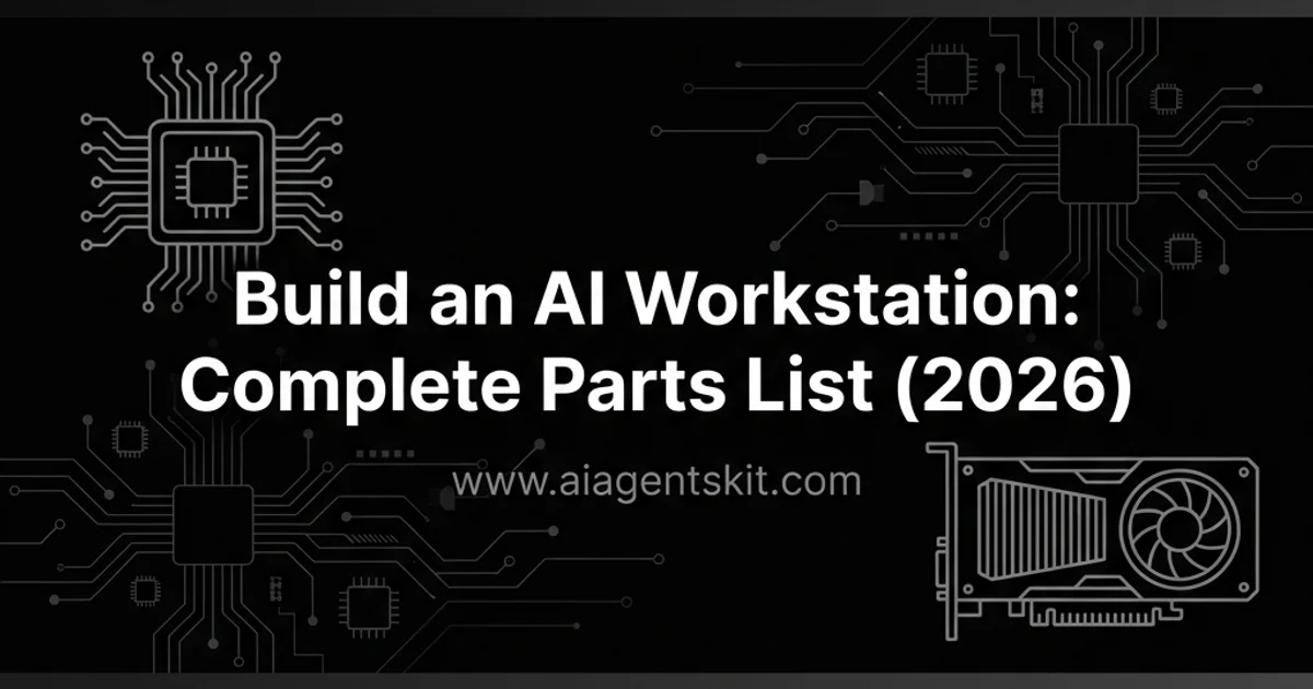 Featured image for Build an AI Workstation: Complete Parts List (2026)