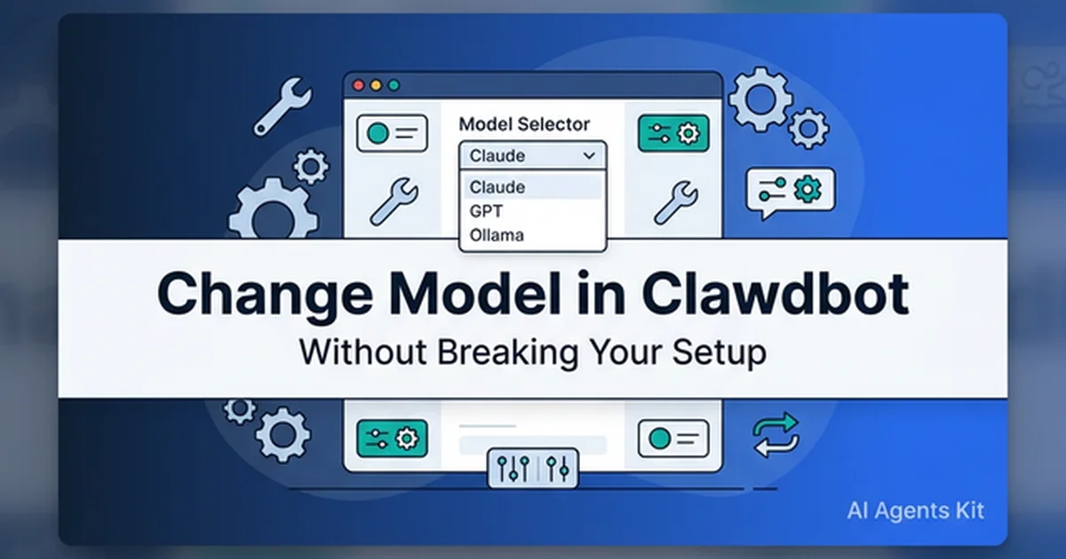 Featured image for How to Change the Model in Clawdbot (OpenClaw) Without Breaking Your Setup