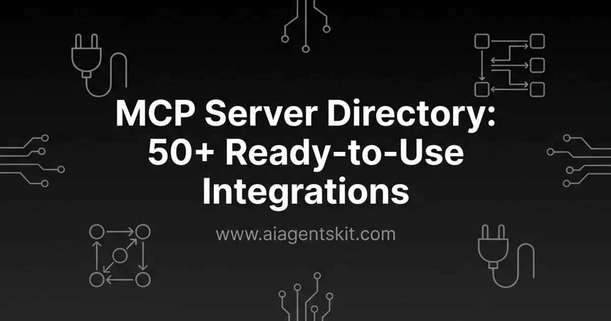 Featured image for MCP Server Directory: 50+ Ready-to-Use Integrations (2026)